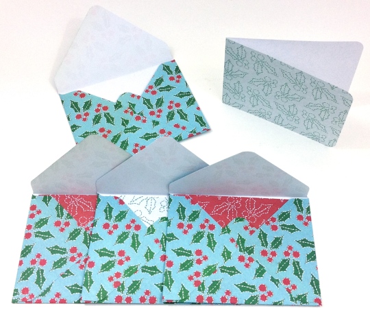 custom christmas Cards Envelopes Tags
